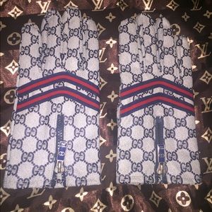 Vintage GUCCI leather gloves size large